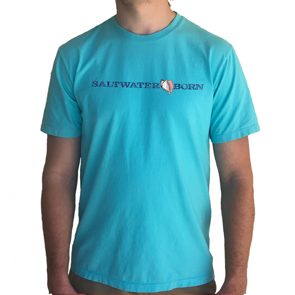 Camiseta de algodón orgánico Saltwater Born Signature Series