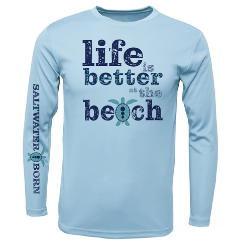 Men's UPF 50 Long Sleeve Saltwater Born Collection