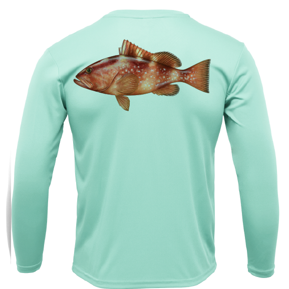 Grouper Long Sleeve UPF 50+ Dry-Fit Shirt