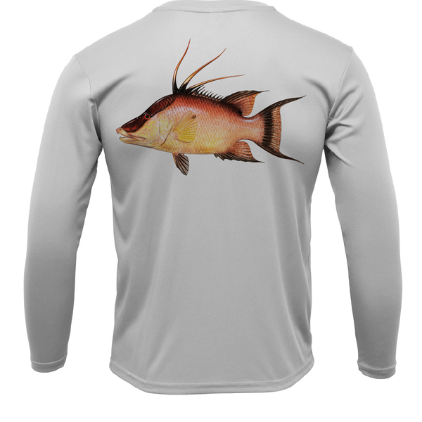 Siesta Key Hogfish Long Sleeve UPF 50+ Dry-Fit Shirt