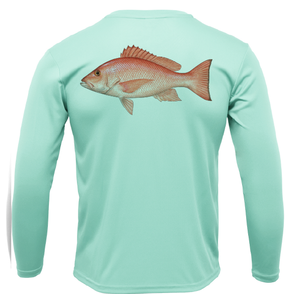 Performance Long Sleeve Fishing Shirt UPF 50 Performance Fishing Shirt by  Fins West 