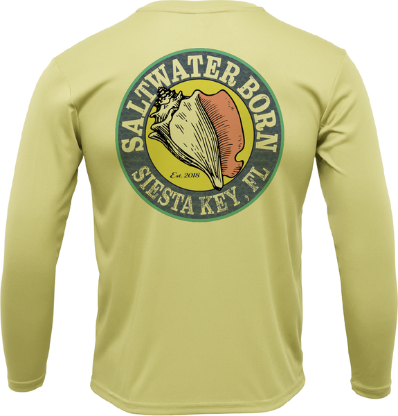 Camisa SK Turtle de manga larga con ajuste seco UPF 50+ en el pecho