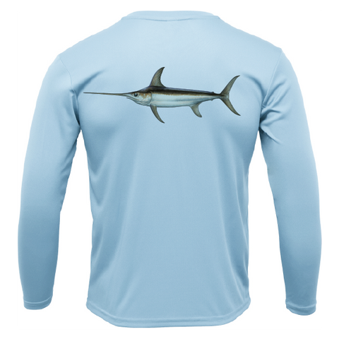 Swordfish Long Sleeve UPF 50+ Dry-Fit Shirt