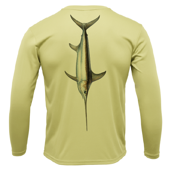 Siesta Key, FL Trophy Sword Long Sleeve UPF 50+ Dry-Fit Shirt