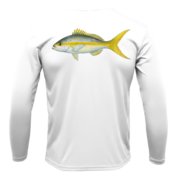 Yellowtail Long Sleeve UPF 50+ Dry-Fit Shirt