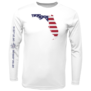 Siesta Key Florida USA Long Sleeve UPF 50+ Dry-Fit Shirt