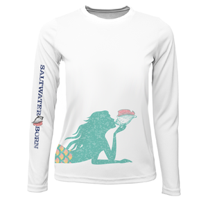 Mermaid Long Sleeve UPF 50+ Dry-Fit Shirt