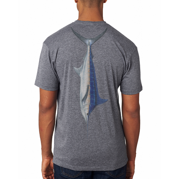 Camiseta suave Vintage Blue Marlin