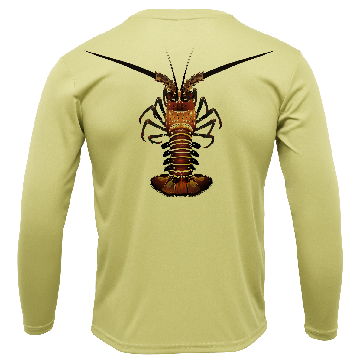 Camisa de manga larga con ajuste seco UPF 50+ de Key West Realistic Lobster