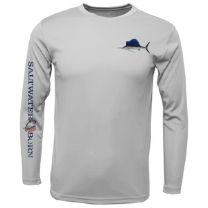 Clean Sailfish Long Sleeve UPF 50+ Dry-Fit Shirt