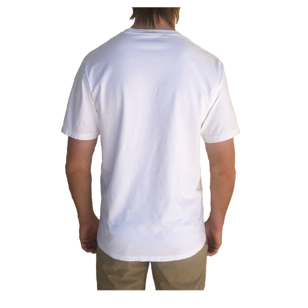 Camiseta de algodón orgánico nacida en agua salada