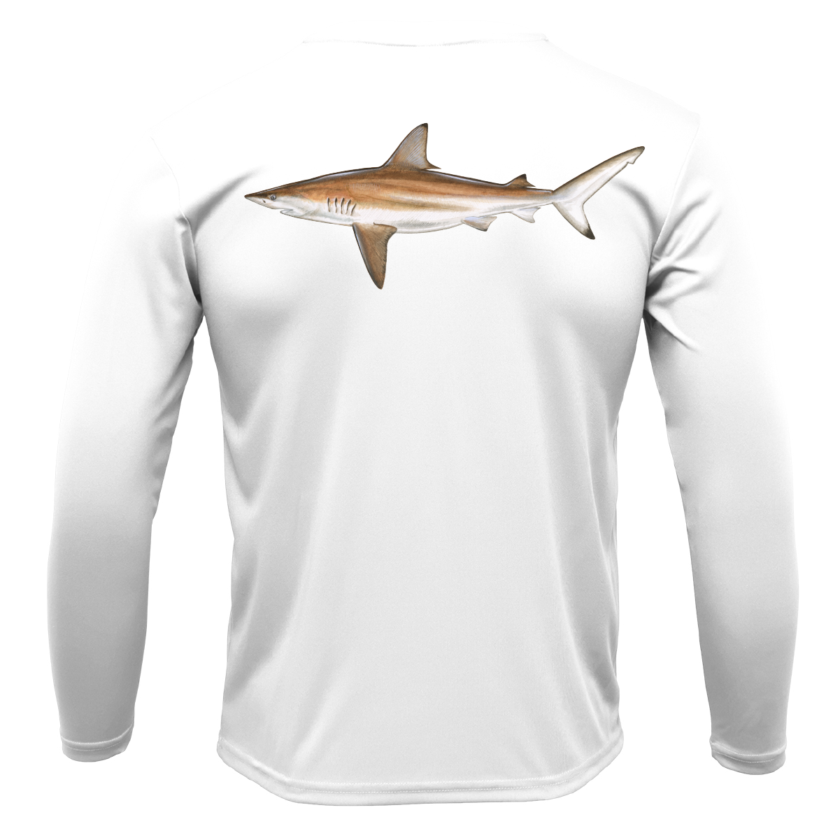 Siesta Key, FL Blacktip Long Sleeve UPF 50+ Dry-Fit Shirt
