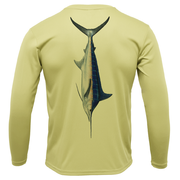 Siesta Key, FL Marlin Long Sleeve UPF 50+ Dry-Fit Shirt
