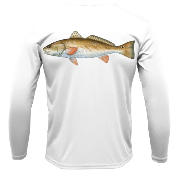 Siesta Key Redfish Long Sleeve UPF 50+ Dry-Fit Shirt