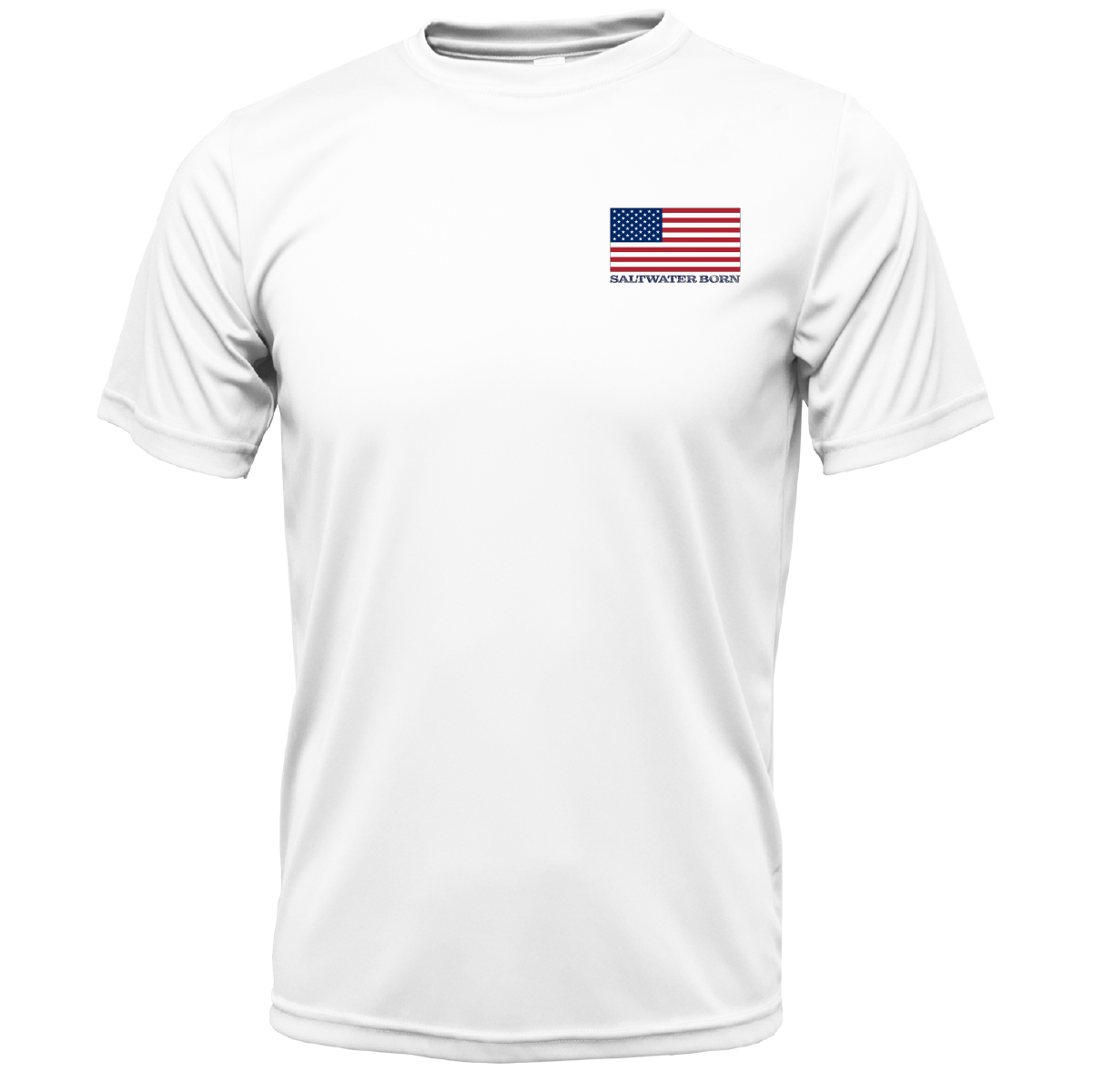 USA Snapper Short Sleeve UPF 50+ Dry-Fit Shirt