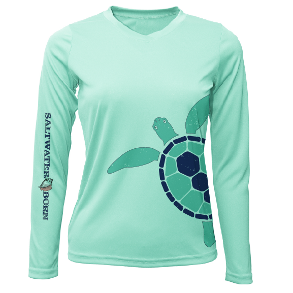 Turtle Wrap Long Sleeve UPF – Born 50+ Dry-Fit Saltwater Shirt