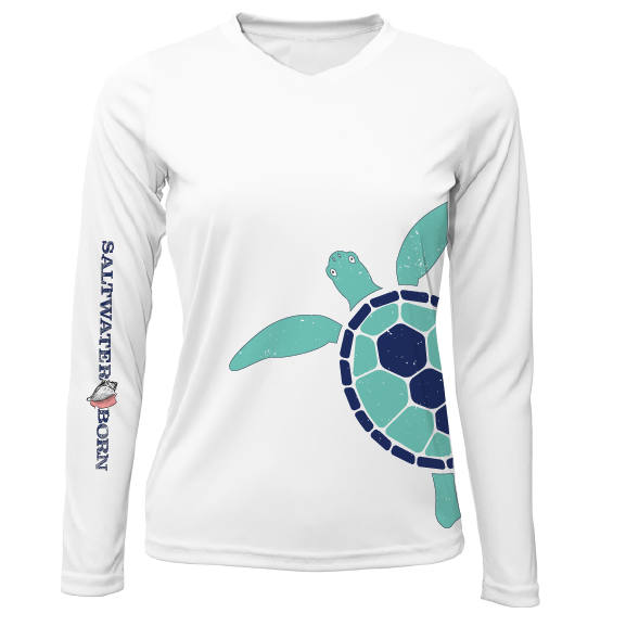 Turtle Wrap Long Sleeve UPF 50+ Dry-Fit Shirt – Saltwater Born
