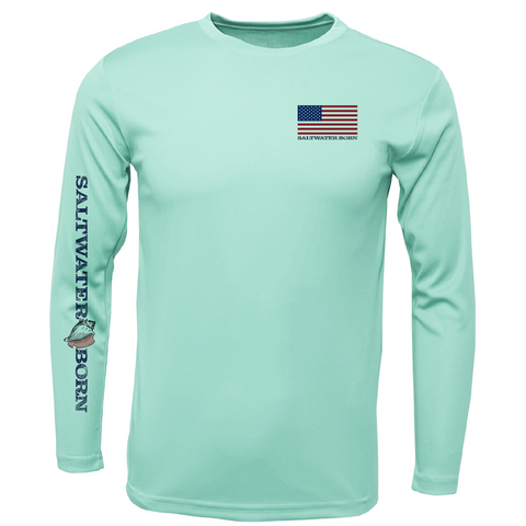 USA Snook Long Sleeve UPF 50+ Dry-Fit Shirt