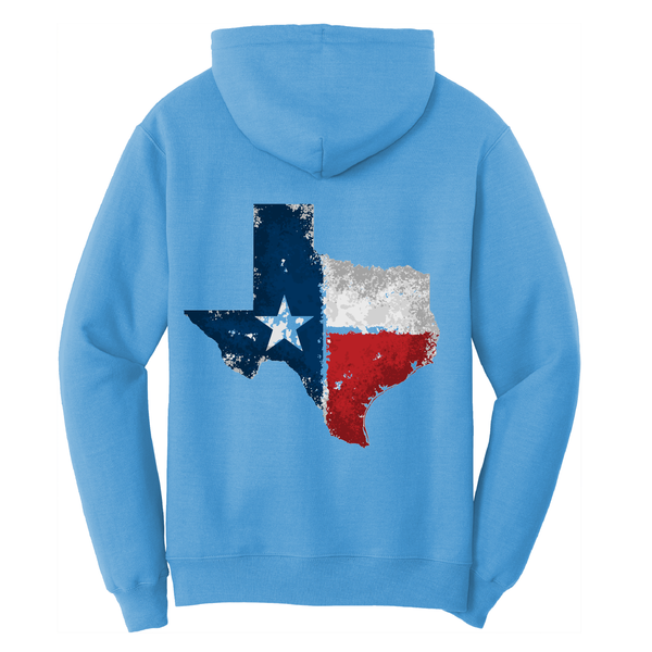 Sudadera con capucha de algodón de EE. UU. Texas