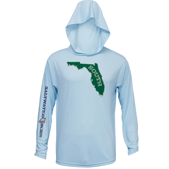 USF Green and Gold Long Sleeve UPF 50+ Dry-Fit Hoodie