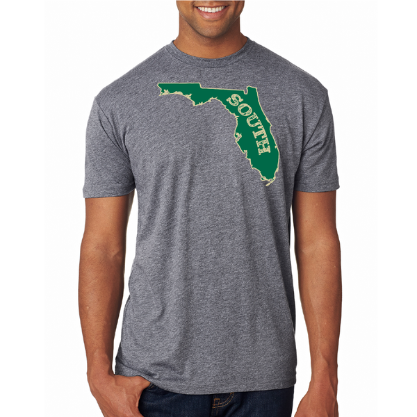 South Florida Green and Gold Soft Tee