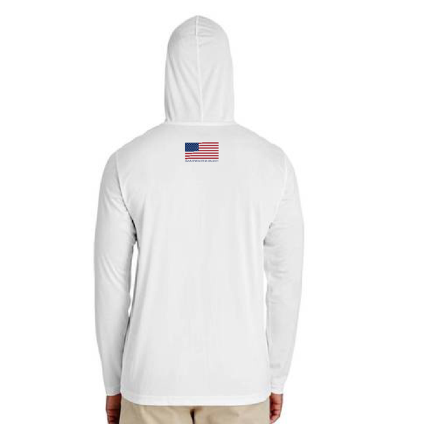 American Flag Long Sleeve UPF 50+ Dry-Fit Hoodie