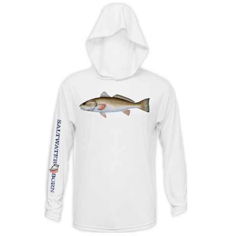 Redfish Long Sleeve UPF 50+ Dry-Fit Hoodie