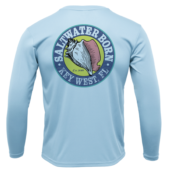 Key West, FL Florida Diver Long Sleeve UPF 50+ Dry-Fit Shirt