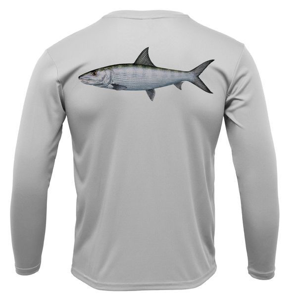 Siesta Key Bonefish Long Sleeve UPF 50+ Dry-Fit Shirt