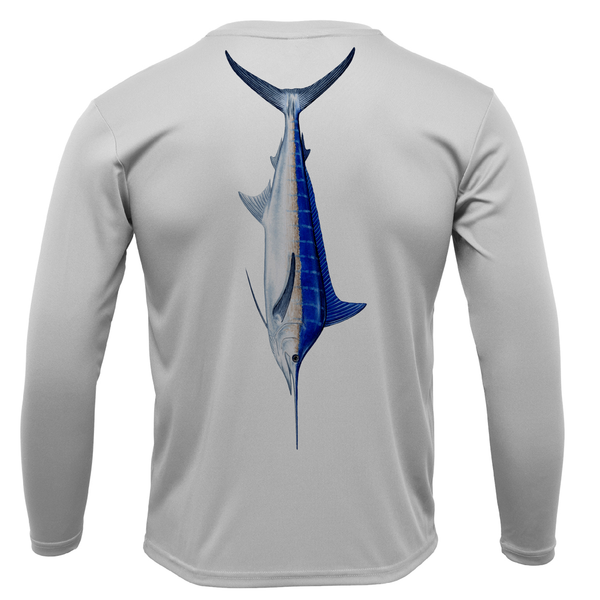 Siesta Key Marlin Long Sleeve UPF 50+ Dry-Fit Shirt