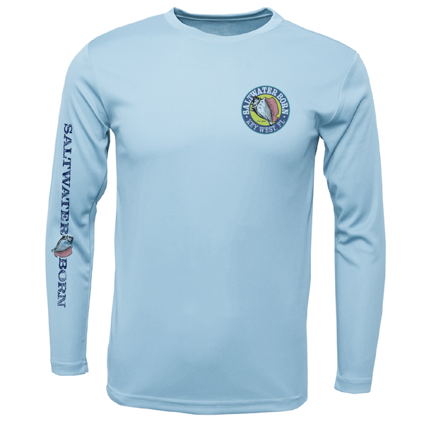 Key West Marlin Boys Long Sleeve UPF 50+ Dry-Fit Shirt