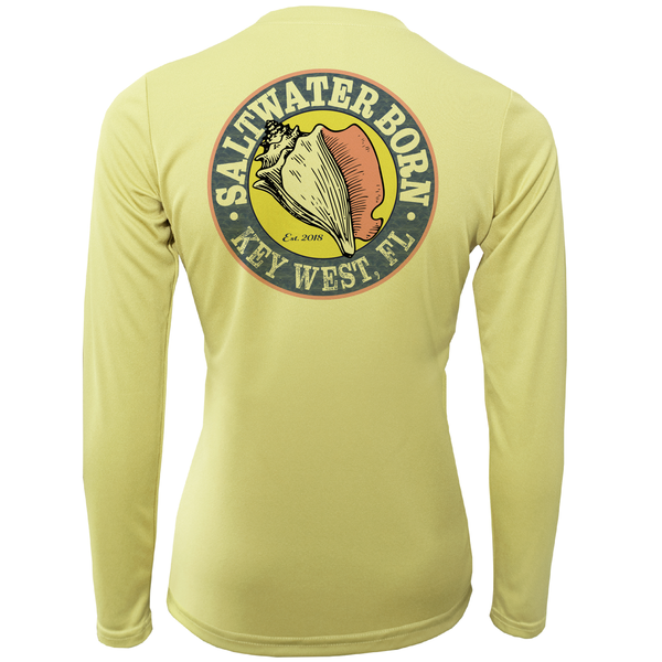 Key West "Saltwater Hair...Don't Care" Long Sleeve UPF 50+ Dry-Fit Shirt