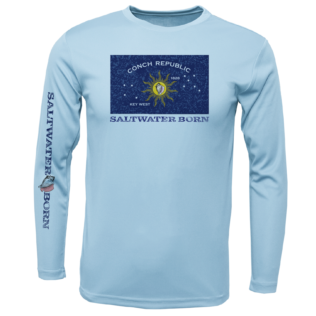 – Conch Republic Shirt Born Saltwater