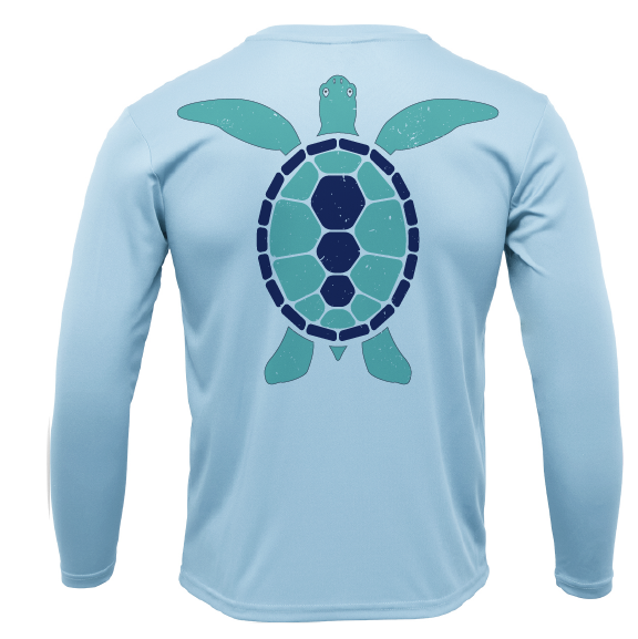 USA Turtle Long Sleeve UPF 50+ Dry-Fit Shirt – Saltwater Born