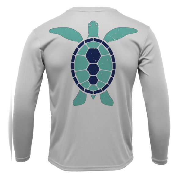 Camisa de manga larga con ajuste seco UPF 50+ de USA Turtle