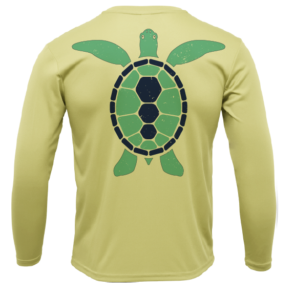 Camisa de manga larga con ajuste seco UPF 50+ de USA Turtle