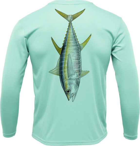 USA Tuna Long Sleeve UPF 50+ Dry-Fit Shirt