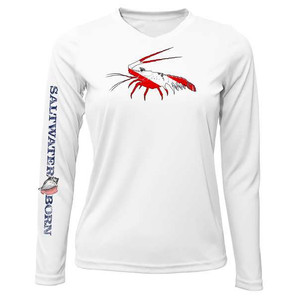 Florida Lobster Long Sleeve UPF 50+ Dry-Fit Shirt